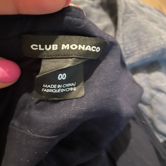 Club Monaco halter tie back mini dress - Picture 4 of 4